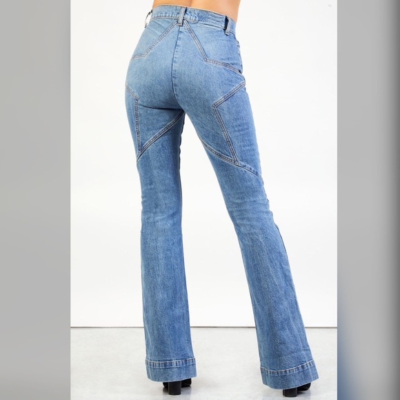 REVICE JEANS - VENUS FLARES/STAR DESIGN - Picture 2 of 7